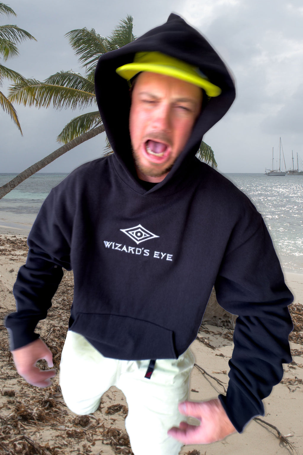 Dark Slate Gray Wizard's Eye Hoodie