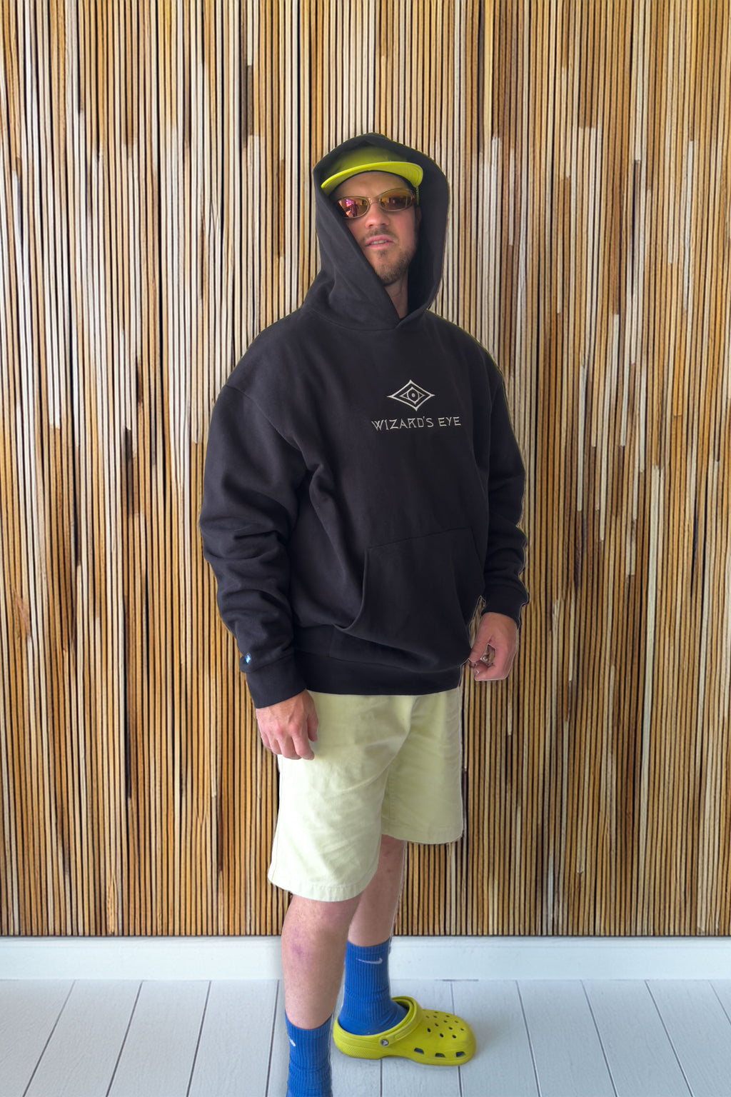 Rosy Brown Wizard's Eye Hoodie